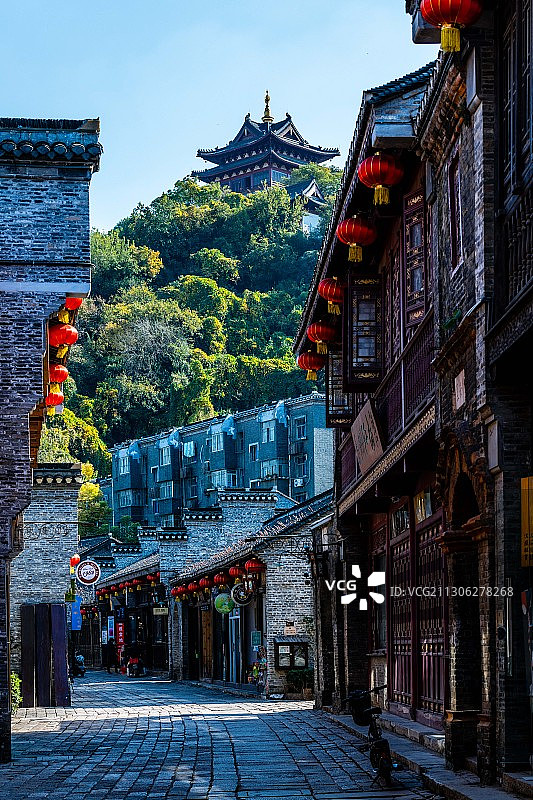 西津渡古街，江苏镇江图片素材