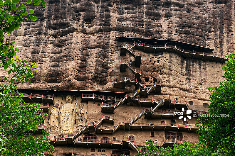麦积山图片素材