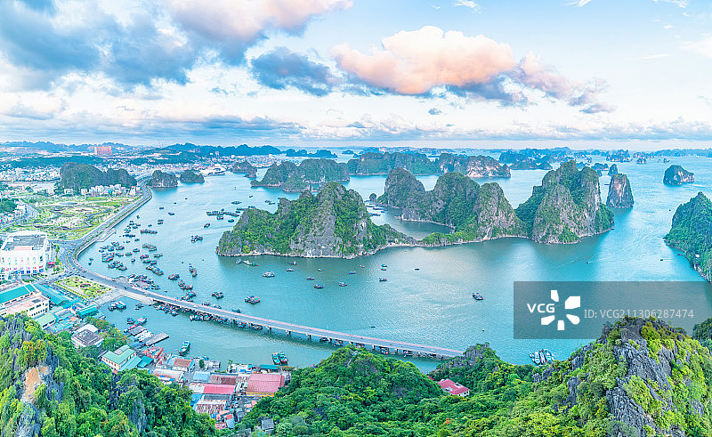 港口城市图片素材