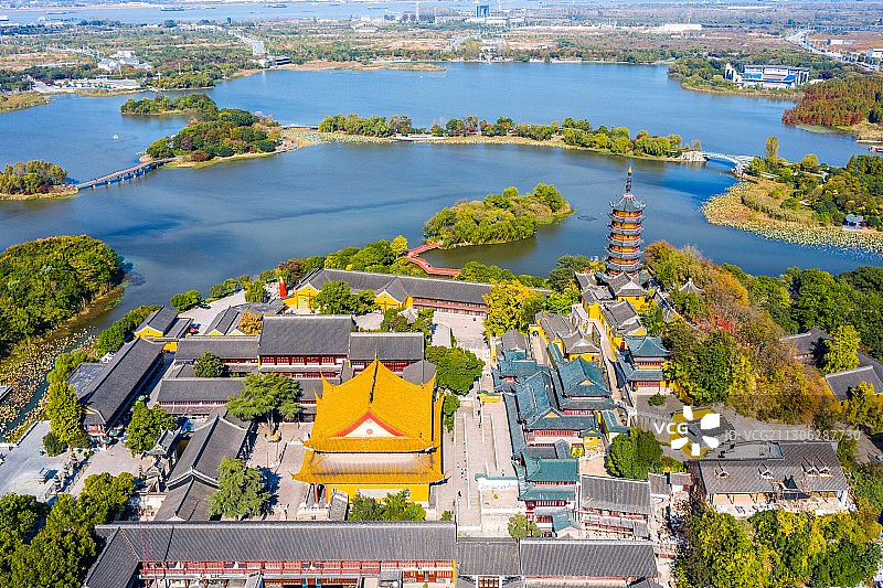 金山寺，江苏镇江图片素材
