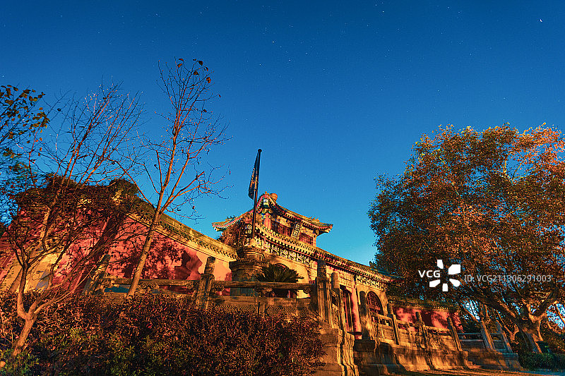 星空下的民国邮政博物馆2+南京图片素材