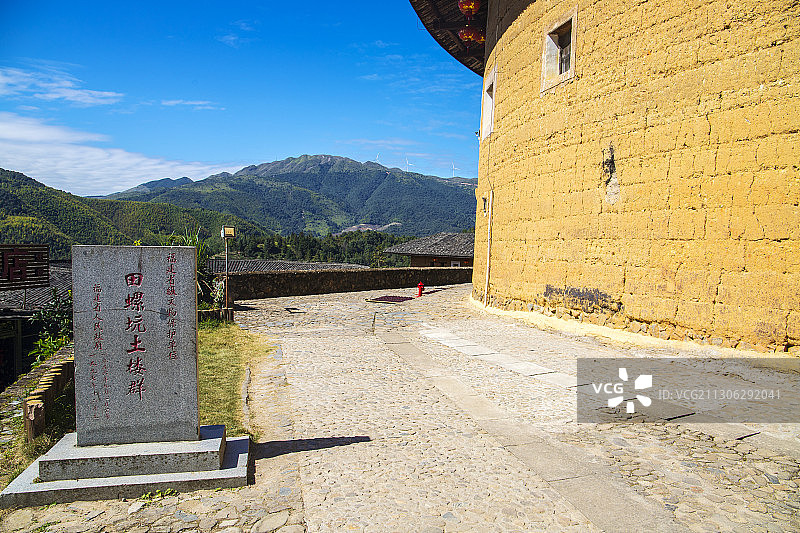 中国福建漳州南靖土楼图片素材