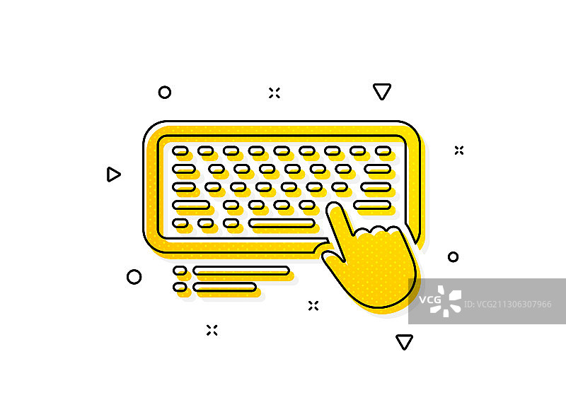 键盘图标电脑组件设备标志图片素材