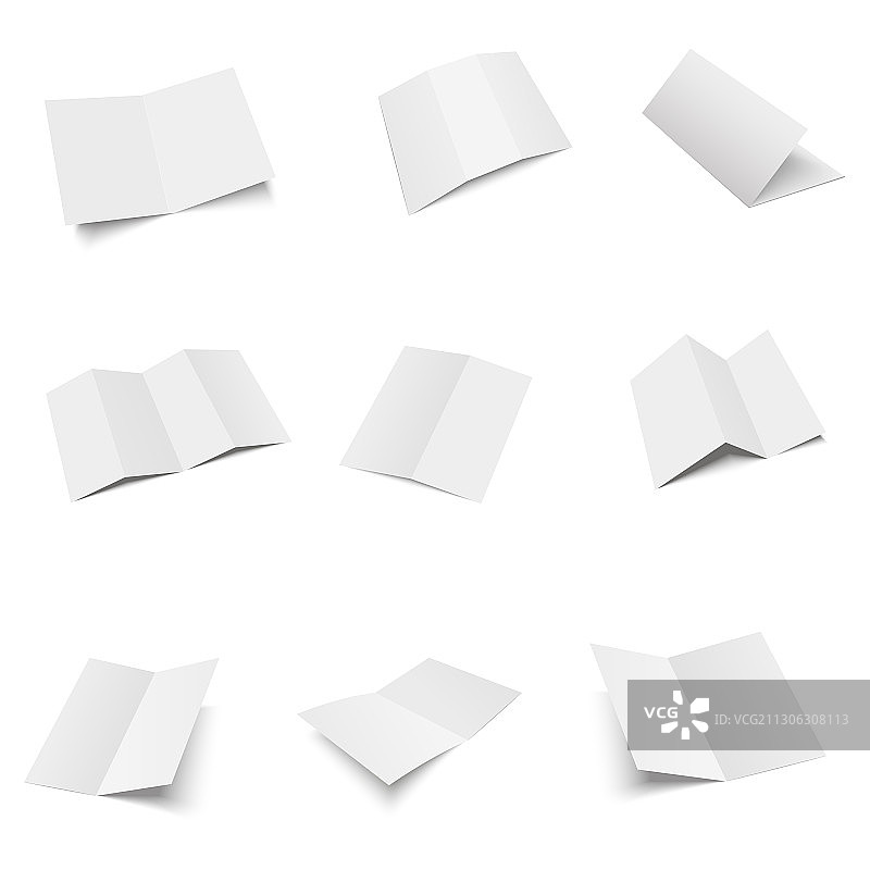 已打开的杂志期刊小册子模型图片素材