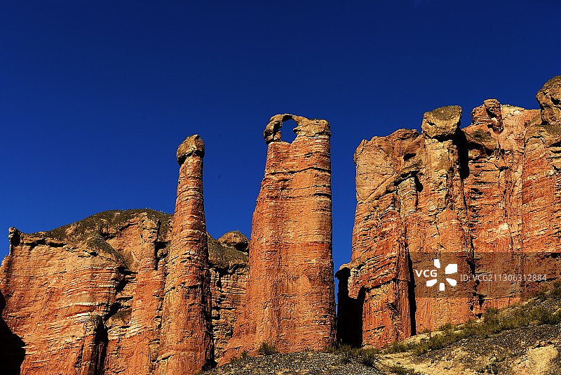 肃南冰沟6图片素材