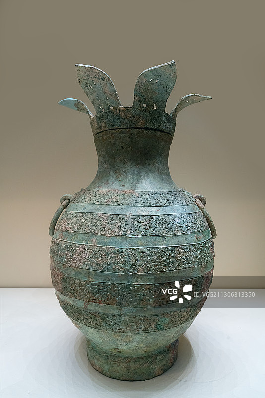 中国国家博物馆文物 令狐君嗣子铜壶图片素材