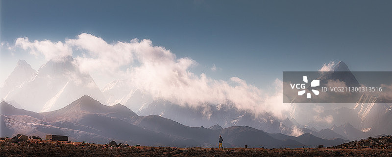 朝圣道图片素材