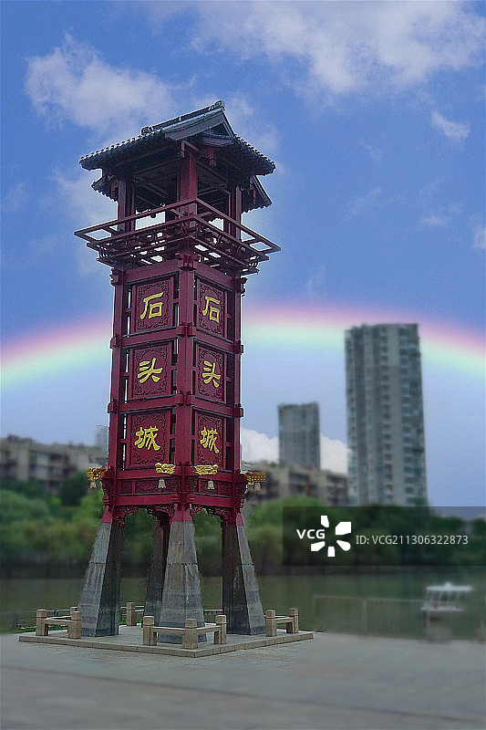 瞭望塔图片素材