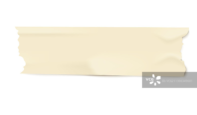 浅黄色遮蔽胶带图片素材