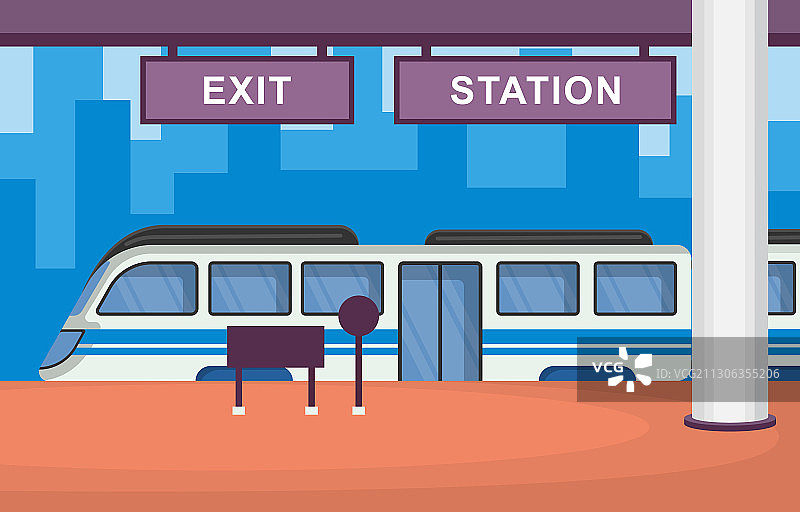 铁路公共交通通勤地铁列车图片素材