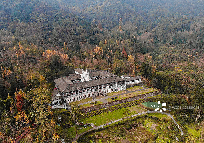 彭州白鹿镇上书院图片素材