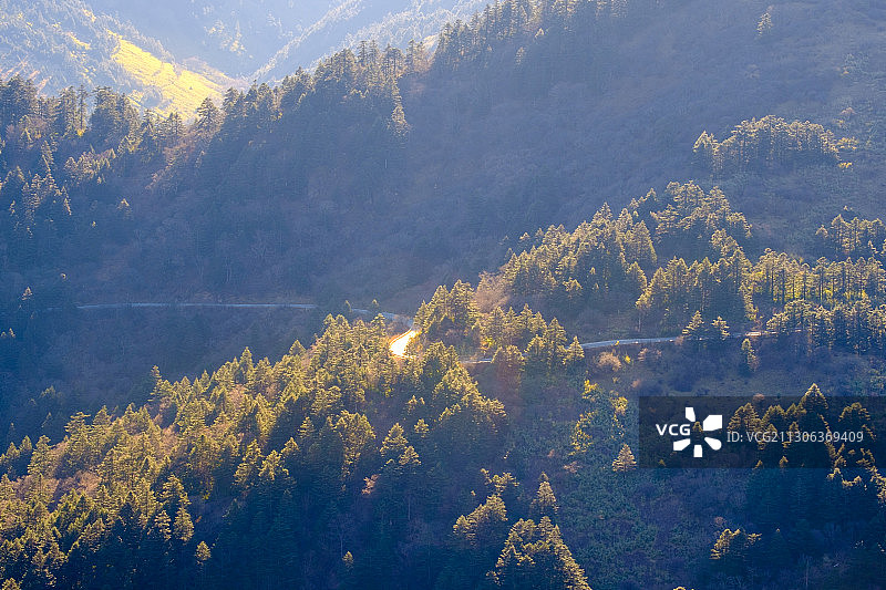 湖北省神农架国家公园神农顶图片素材