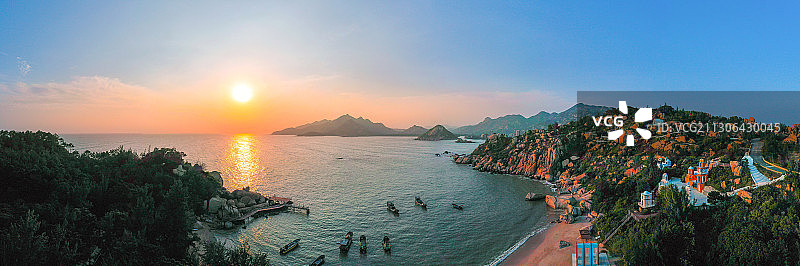 2020.11.5航拍于台山那琴半岛海洋公园～那琴半岛风光无图片素材