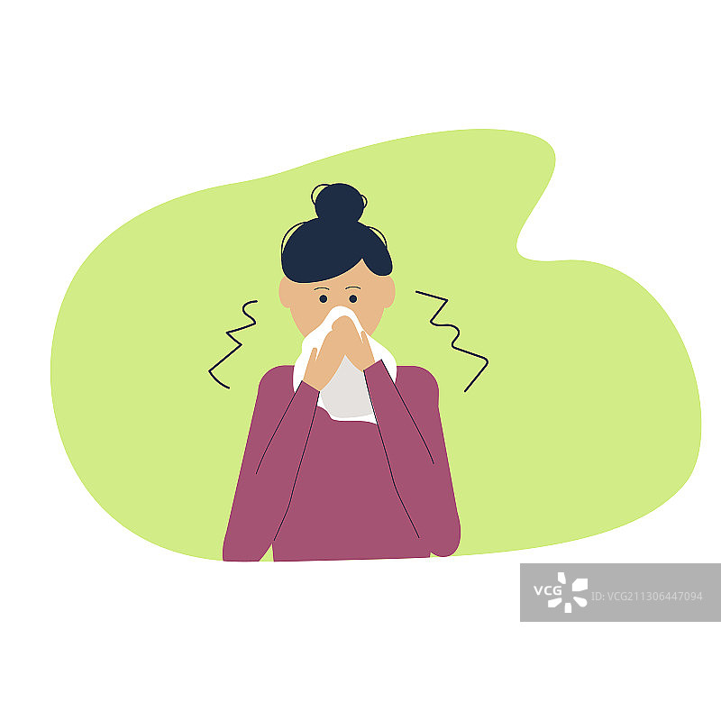 流鼻涕图片素材