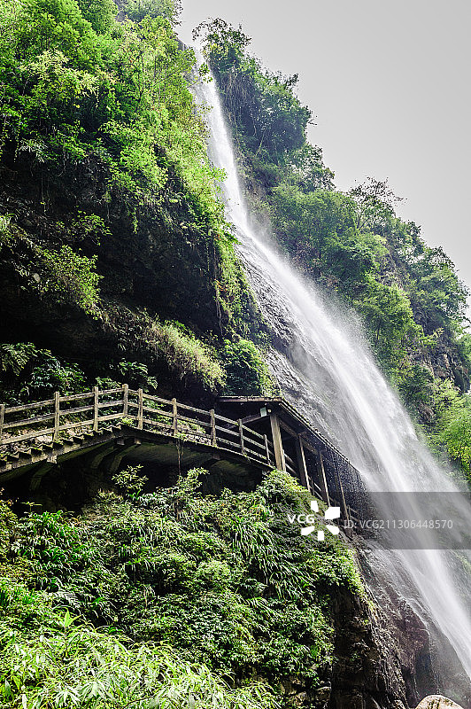云龙河地缝图片素材