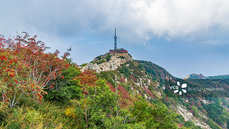 泰山秋色图片素材