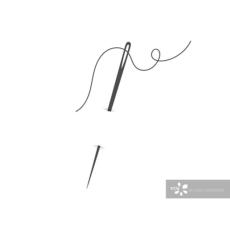 针和线轮廓图标图形图片素材