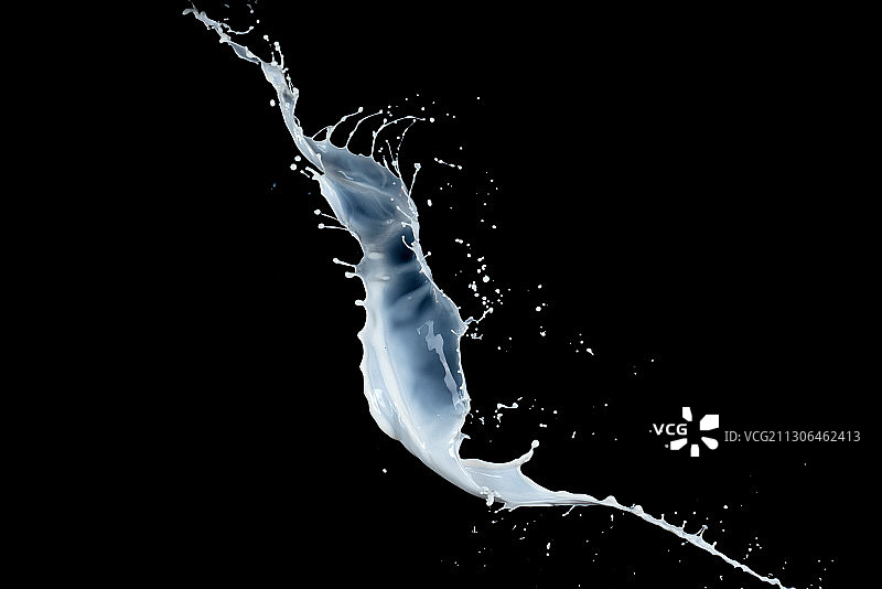 运动的牛奶图片素材