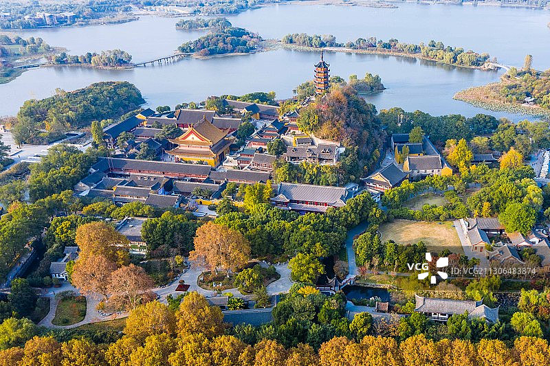 金山寺，江苏镇江图片素材