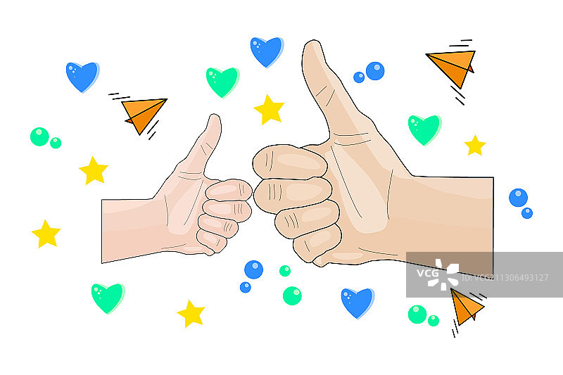 快乐的父亲节图片素材