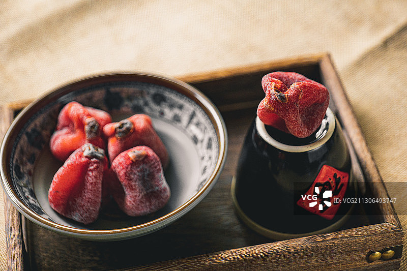 吊饼，柿饼图片素材