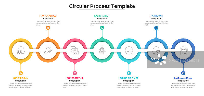 现代信息模板图片素材