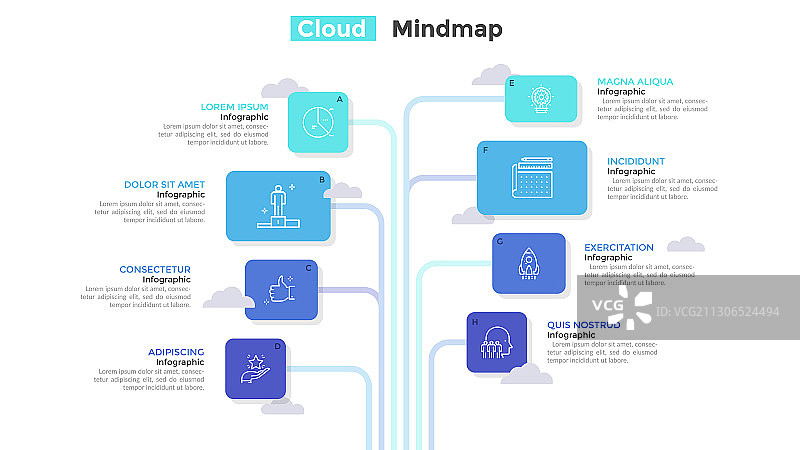 现代信息模板图片素材