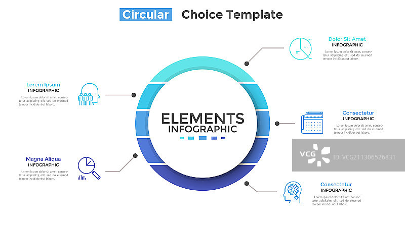现代信息模板图片素材