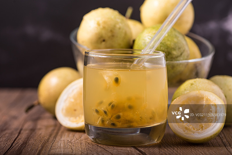 黄金百香果图片素材