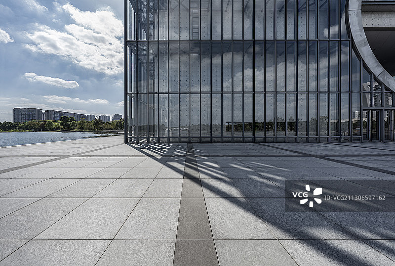 建筑广场光影图片素材