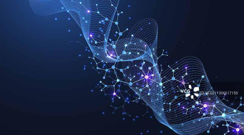 分子结构背景科学模版图片素材
