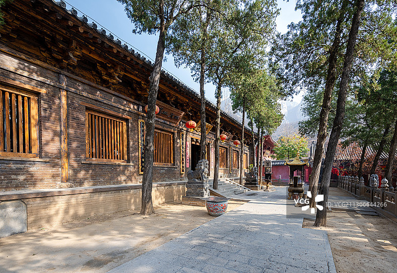 中国河南郑州登封大法王寺图片素材