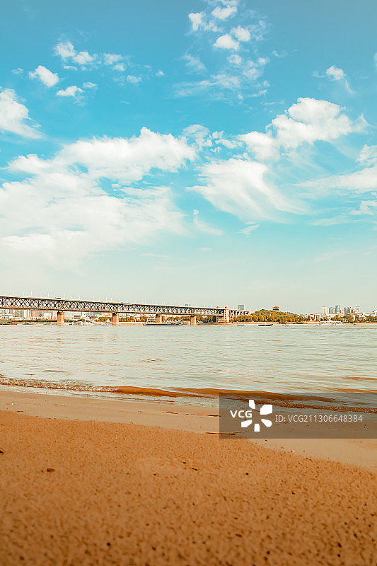 江滩风景（武汉）图片素材