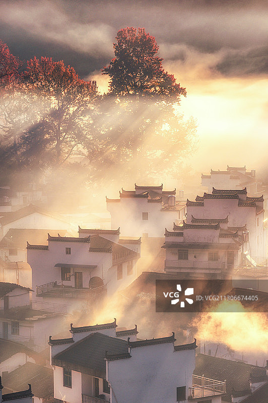 婺源石城图片素材