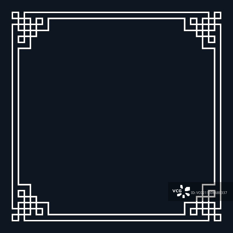 带有无限符号的框架图片素材