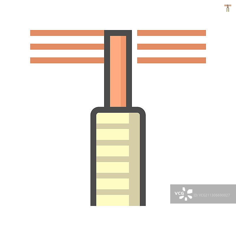 管道清洁刷图标图片素材