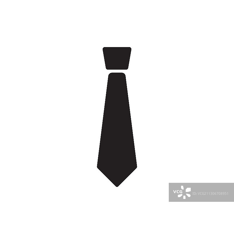 网站和移动应用程序的领带图标图片素材