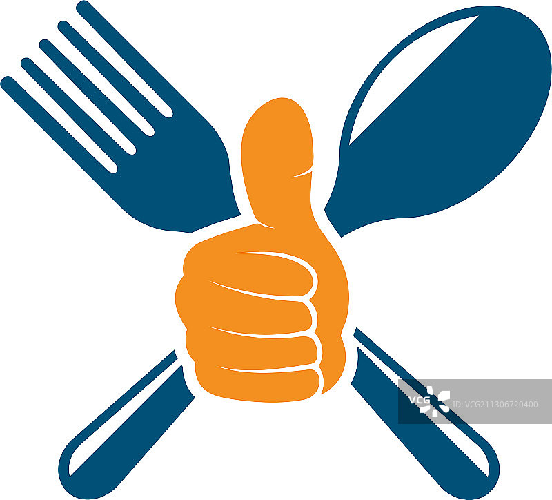 叉勺Logo图标图片素材
