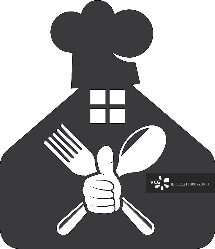 叉勺Logo图标图片素材