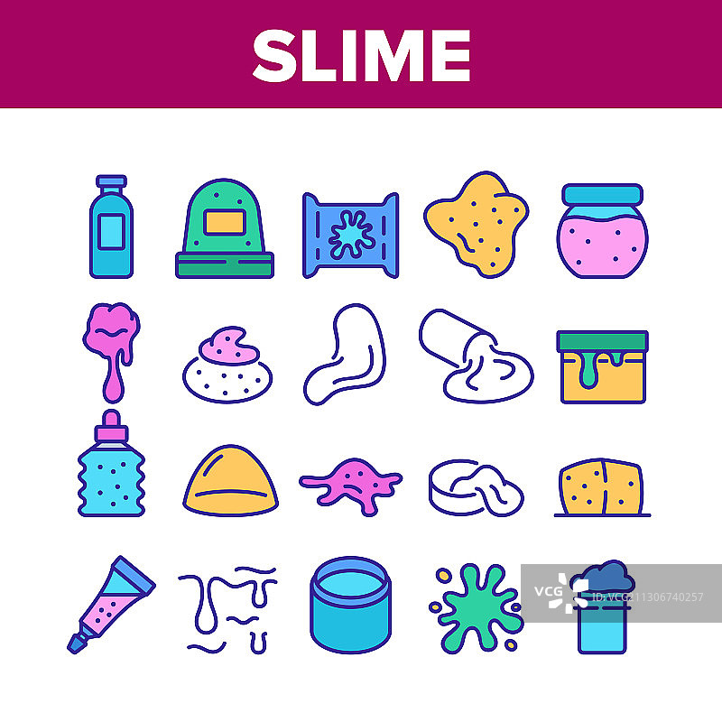 黏液液体合集图标集图片素材