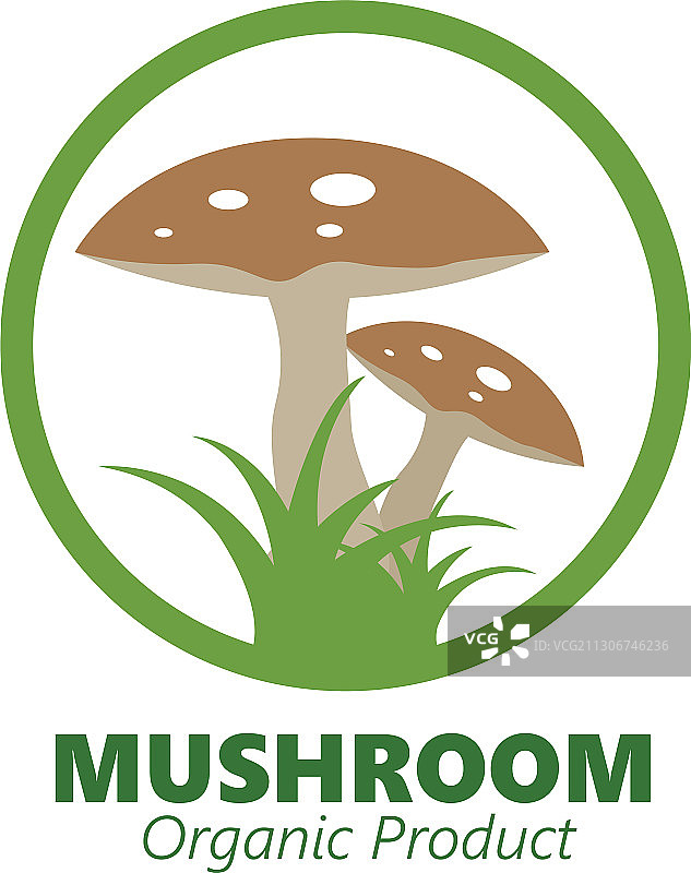 蘑菇图标设计图片素材