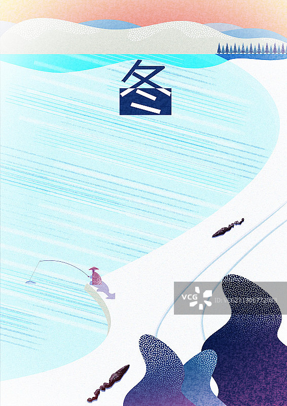 四季风景冬图片素材