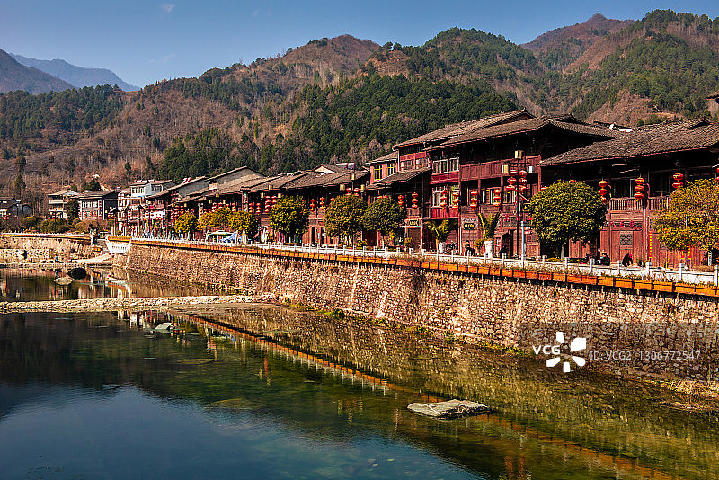 汉中-青木川图片素材