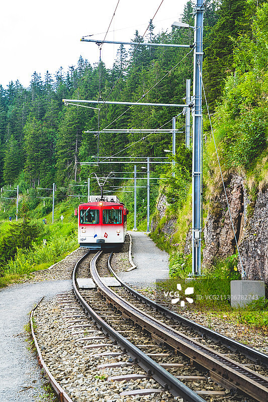 瑞吉山登山小火车图片素材