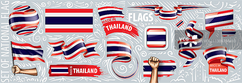 泰国国旗图案图片素材