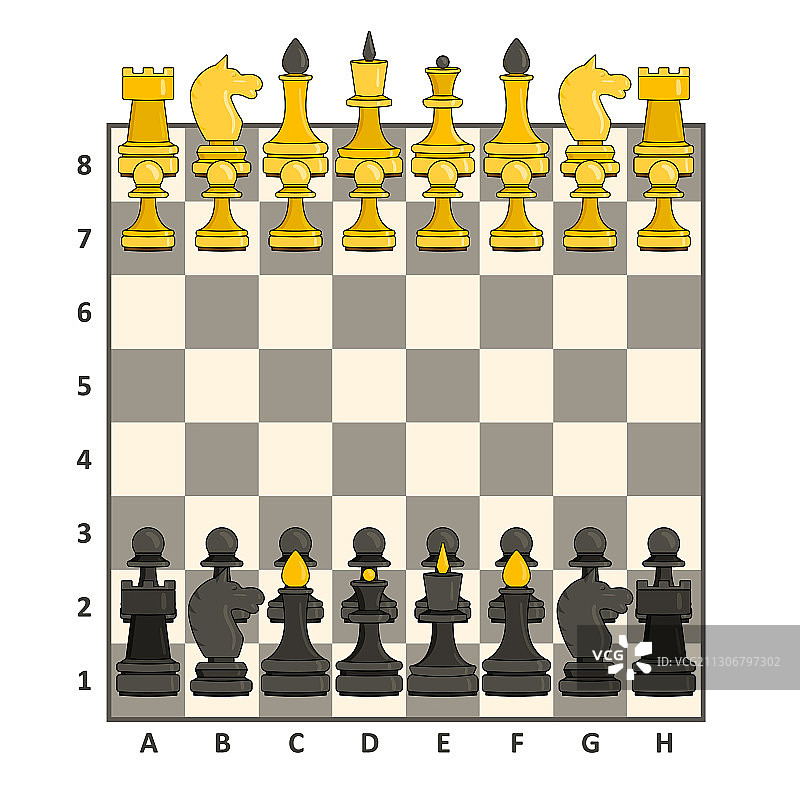 棋盘上的棋子组合图片素材