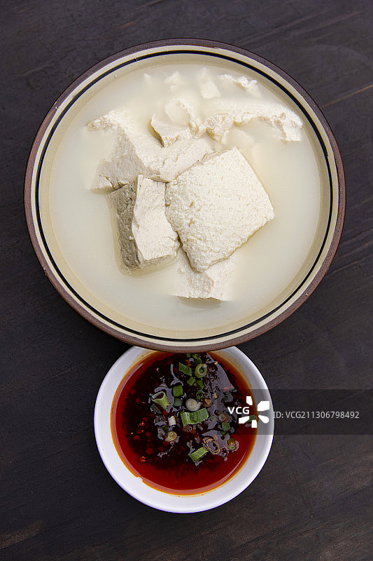 四川地域美食-豆花图片素材