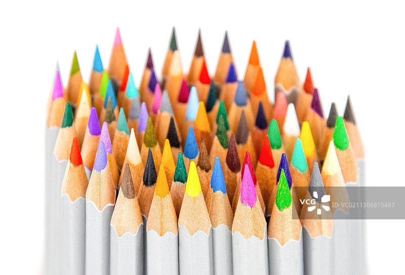 彩色铅笔图片素材