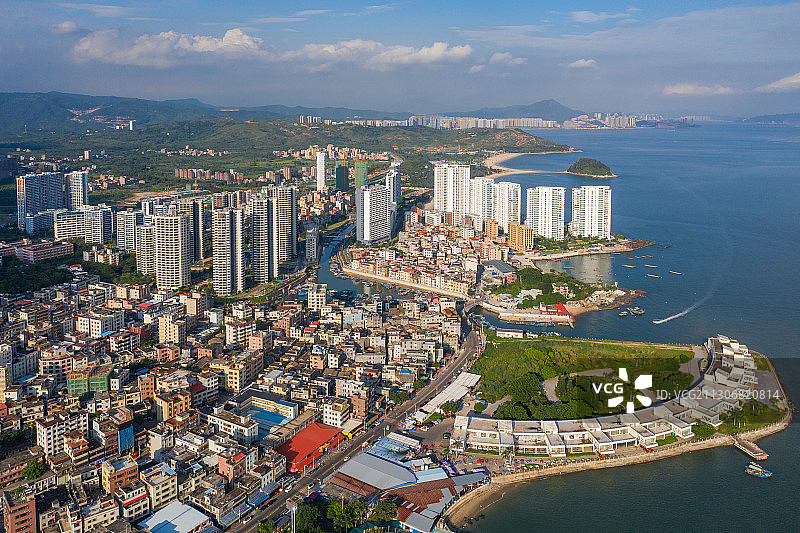 海滨城市图片素材