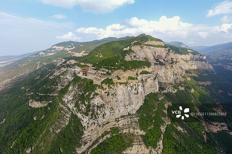 龙头寺 山西省晋中市介休市绵山镇绵山风景区图片素材